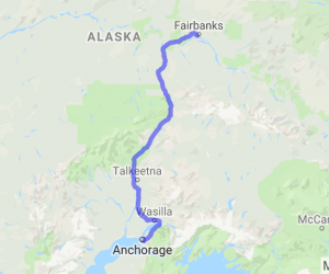 Anchorage to Fairbanks |  United States