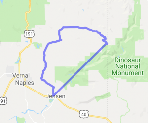 Diamond Mountain Road - Jensen to Jones Hole |  Utah