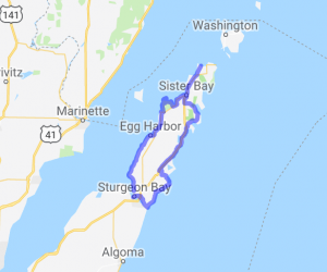 The Door County Peninsula Loop |  United States