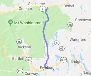 Route 113 Border Cruise - from Gilead to Fryeburg |  New Hampshire