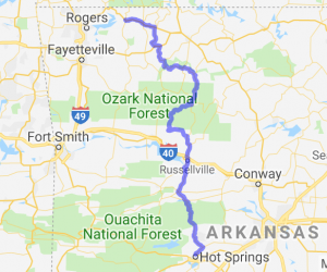The Scenic Route from Hot Springs to Eureka Springs |  Arkansas