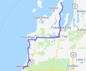 Manistee to Traverse City; Lake Michigan Shore Tour |  United States