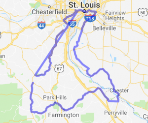 St. Louis / Il Bluffs / MO Mining Country Loop |  United States