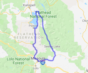 Missoula to Swan River Valley/Flathead Valley and Back |  Montana