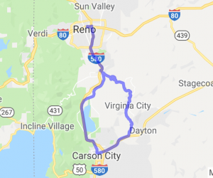 Reno, Virginia City, Carson city Loop |  United States