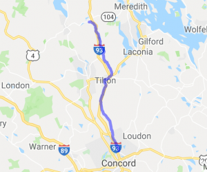 Central New Hampshire Tour - Rte 132 |  United States