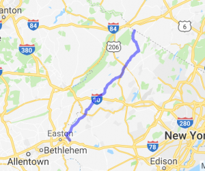 Route 519 from Phillipsburg to High Point |  United States