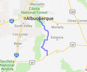 NM 337 through the Cibola National Forest |  United States