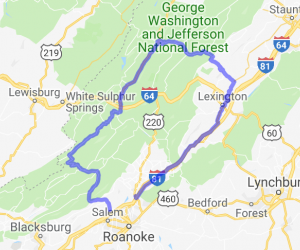 Western Virginia Appalachian Mountain Loop |  Virginia