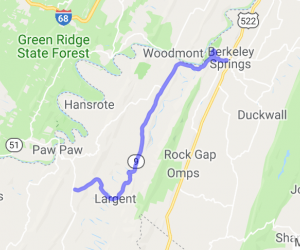 WV State Rt. 9 - Berkeley Springs to Paw Paw, WV |  West Virginia