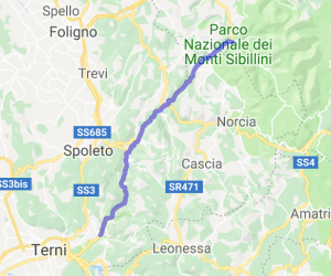 Central Italy Val Nerina Road |  Routes Around the World