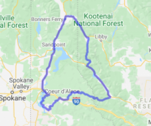 The Idaho/Montana Scenic Triangle Loop |  Montana