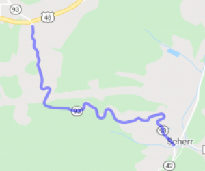 West Virginia Routes 93 and 42  |  United States
