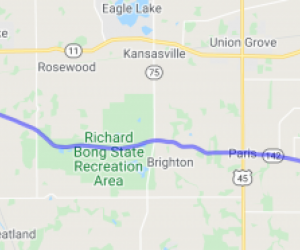 State Highway 142 Through Richard Bong State Recreation Area | United States State Highway 142 Through Richard Bong State Recreation Area | United States