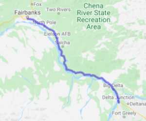 Richardson/Alaska Highway Route 2 Delta Junction to Fairbanks |  United States