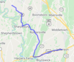 Jefferson to Downsville - twisty and single-lane bridges |  United States
