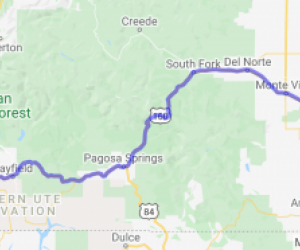 Wolf Creek Pass - Durango to Alamosa |  Colorado