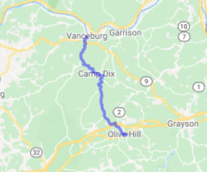 KY 59 from Vanceburg to Olive Hill |  Kentucky