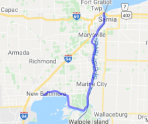 M29/Dixie Hwy to Bluewater Bridge |  Michigan