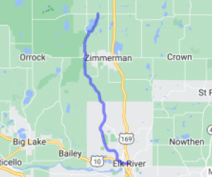 Elk River to Elk Lake (Northwest of Minneapolis) |  Minnesota
