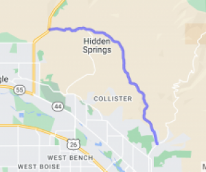 Connection between 55 & Bogus Basin |  United States
