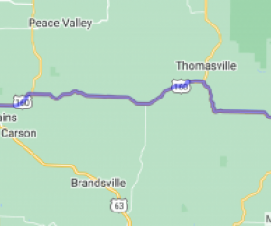 US 160 - West Plains to Alton | United States US 160 - West Plains to Alton | United States