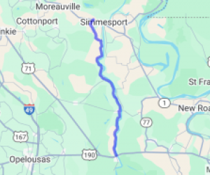 Easy Rider "The End" - LA-105/LA-1183: Krotz Springs to Simmesport | United States Easy Rider "The End" - LA-105/LA-1183: Krotz Springs to Simmesport | United States