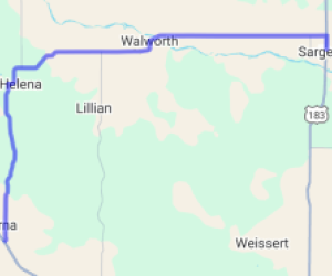 Sargent, Round Valley, and Victoria Springs Roads |  United States