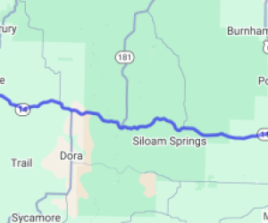 MO-14 - West Plains to Gentryville |  United States