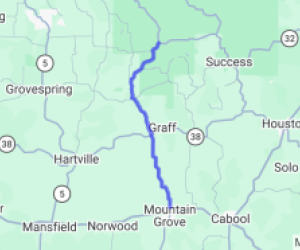 MO-95 - Mountain Grove to Lynchburg |  United States